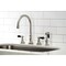 Kingston Brass KS2798PKLBS Duchess Widespread Kitchen Faucet W/ Brass Sprayer, Nickel KS2798PKLBS - alternate 4